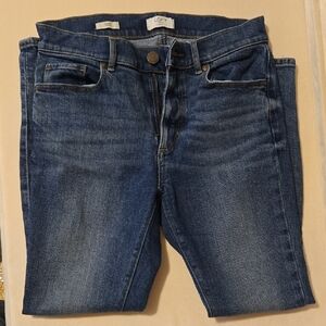 LOFT Dark Blue Skinny Jeans
